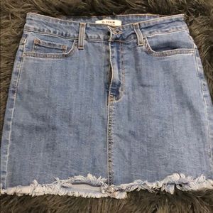 Denim skirt